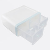 Max 12 Grids Plastic Dustproof Storage Box for Underwear Socks Bra Blue