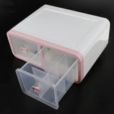 Max Plastic Underwear Storage Organizer Socks Bra Container Drawer 16-Grid Pink