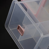 Max Plastic Underwear Storage Organizer Socks Bra Container Drawer 16-Grid Pink