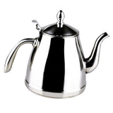 Max Stainless Steel Tea Kettle Tea Pot Teapot Teaware for Induction Cooker 1.5L