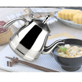 Max Stainless Steel Tea Kettle Tea Pot Teapot Teaware for Induction Cooker 1.5L