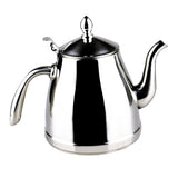 Max Stainless Steel Tea Kettle Tea Pot Teapot Teaware for Induction Cooker 1.5L