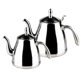 Max Stainless Steel Tea Kettle Tea Pot Teapot Teaware for Induction Cooker 1.5L