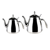 Max Stainless Steel Tea Kettle Tea Pot Teapot Teaware for Induction Cooker 1.5L