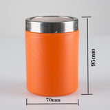 Maxbell Stainless Steel Chocolate Cocoa Flour Shaker Icing Sugar Powder Orange - Aladdin Shoppers