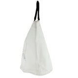 Maxbell Shopping Tote Bag Shoulder Bag Handbag Grocery Bag Toys Snacks Clutter White