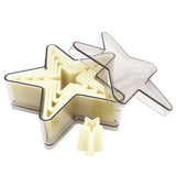 Maxbell Stars Cookie Cutter DIY Cake Sugar Craft Mold Nylon Five pointed star 5pcs - Aladdin Shoppers