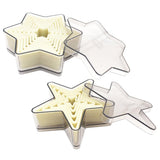 Maxbell Stars Cookie Cutter DIY Cake Sugar Craft Mold Nylon Five pointed star 5pcs - Aladdin Shoppers