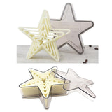Maxbell Stars Cookie Cutter DIY Cake Sugar Craft Mold Nylon Five pointed star 5pcs - Aladdin Shoppers