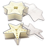Maxbell Stars Cookie Cutter DIY Cake Sugar Craft Mold Nylon Five pointed star 5pcs - Aladdin Shoppers