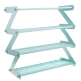 Max Multi-layer Shoe Rack Moistureproof Durable Storage Shelf Organizer DIY Blue