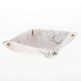 Max Watches Candy Sundries Holder Storage Boxes Bins PU Leather Storage Tray B