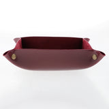 Max Watches Candy Sundries Holder Storage Boxes Bins PU Leather Storage Tray E