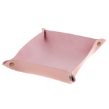 Max Watches Candy Sundries Holder Storage Boxes Bins PU Leather Storage Tray H