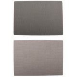 Max Placemat PU Leather Dinning Table Place Mat Pad Coffee Tea Coaster Light or Dark Brown By Random