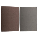 Max Placemat PU Leather Dinning Table Place Mat Pad Coffee Tea Coaster Light or Dark Brown By Random