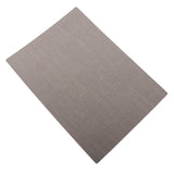 Max Placemat PU Leather Dinning Table Place Mat Pad Coffee Tea Coaster Light or Dark Brown By Random
