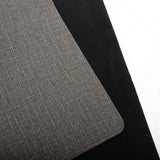 Max Placemat PU Leather Dinning Table Place Mat Pad Coffee Tea Coaster Gray