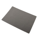 Max Placemat PU Leather Dinning Table Place Mat Pad Coffee Tea Coaster Gray