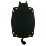 Max Cartoon Cat Key Storage Tray Change Organizer PU Leather Catchall Atrovirens