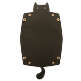 Max Cartoon Cat Key Storage Tray Change Organizer PU Leather Catchall Atrovirens