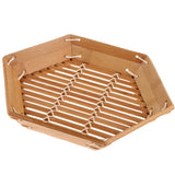 Max Woven Serving Tray Handles for Breakfast Drinks Snack Coffee Table 26X4cm