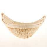 Max wicker Tray wicker Serving Plate Platter Fruit Vegetable Bread 17X17cm