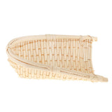 Max wicker Tray wicker Serving Plate Platter Fruit Vegetable Bread 20X20cm