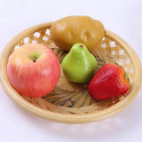 Max Kichen Baskets for Bread Fruits and Veggies Bamboo Basket 28X4cm