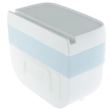Maxbell 1 Piece Oval Double Tissue Box Holder Paper Container for Home Decor Blue