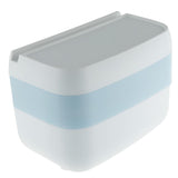 Maxbell 1 Piece Oval Double Tissue Box Holder Paper Container for Home Decor Blue