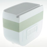 Maxbell 1 Piece Oval Double Tissue Box Holder Paper Container for Home Decor Green