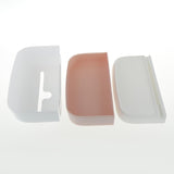 Maxbell 1 Piece Oval Double Tissue Box Holder Paper Container for Home Decor Pink