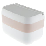Maxbell 1 Piece Oval Double Tissue Box Holder Paper Container for Home Decor Pink