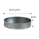 Maxbell round tray cake dessert coffee plate decorating photography ring tray M - Aladdin Shoppers