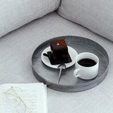 Maxbell round tray cake dessert coffee plate decorating photography ring tray M - Aladdin Shoppers