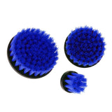 Maxbell 3PCS 2/4/5inch Tile Grout Cleaning Drill brush Scrub Brush Drill Kit Blue - Aladdin Shoppers