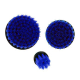 Maxbell 3PCS 2/4/5inch Tile Grout Cleaning Drill brush Scrub Brush Drill Kit Blue - Aladdin Shoppers