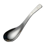Max Stainless Steel Soup Spoon Coffee Tea Table Bouillon Spoon Silver