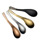 Max Stainless Steel Soup Spoon Coffee Tea Table Bouillon Spoon Silver
