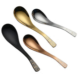 Max Stainless Steel Soup Spoon Coffee Tea Table Bouillon Spoon Silver