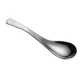 Max Stainless Steel Soup Spoon Coffee Tea Table Bouillon Spoon Silver