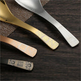 Max Stainless Steel Soup Spoon Coffee Tea Table Bouillon Spoon Silver