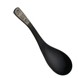 Max Stainless Steel Soup Spoon Coffee Tea Table Bouillon Spoon Black