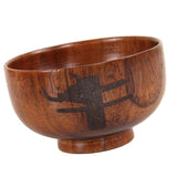 Max Wooden Salad Bowl/Rice Miso Soup Bowl/Rice Bowl/Decorative Bowl cattle