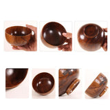 Max Wooden Salad Bowl/Rice Miso Soup Bowl/Rice Bowl/Decorative Bowl cattle