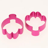 Max 6pcs/set Aluminum Alloy Cookie Cutter Cake Biscuit DIY Molds Snowman