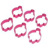 Max 6pcs/set Aluminum Alloy Cookie Cutter Cake Biscuit DIY Molds Snowman