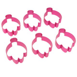 Max 6pcs/set Aluminum Alloy Cookie Cutter Cake Biscuit DIY Molds Snowman