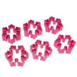 Maxbell  6pcs/set Aluminum Alloy Cookie Cutter Cake Biscuit DIY Molds Snowflake
